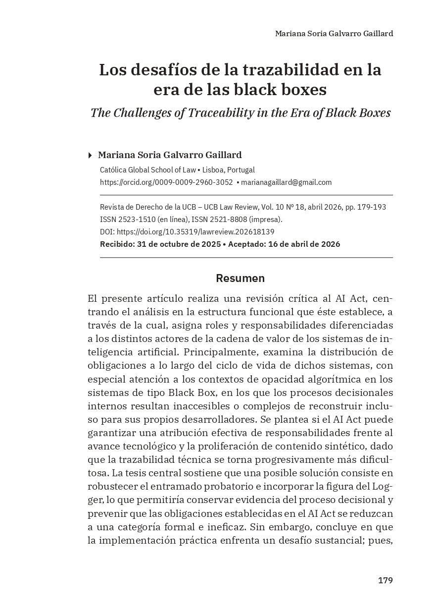 Los desafíos de la trazabilidad en la era de las black boxes